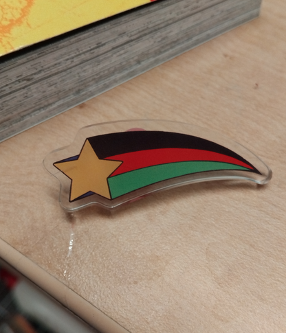 South Sudanese Star Pin