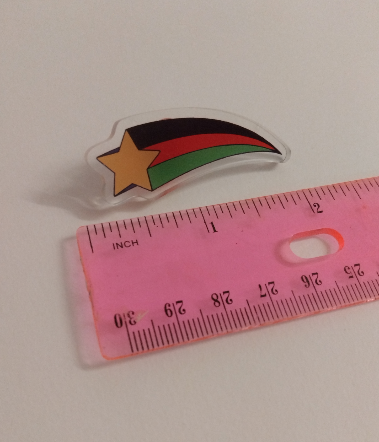 South Sudanese Star Pin